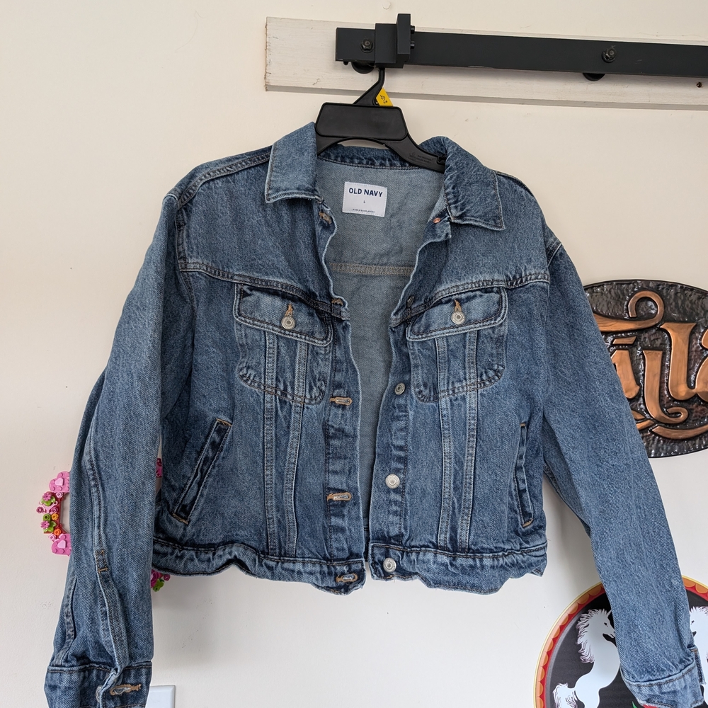 Old Navy Women's Blue Denim Jacket